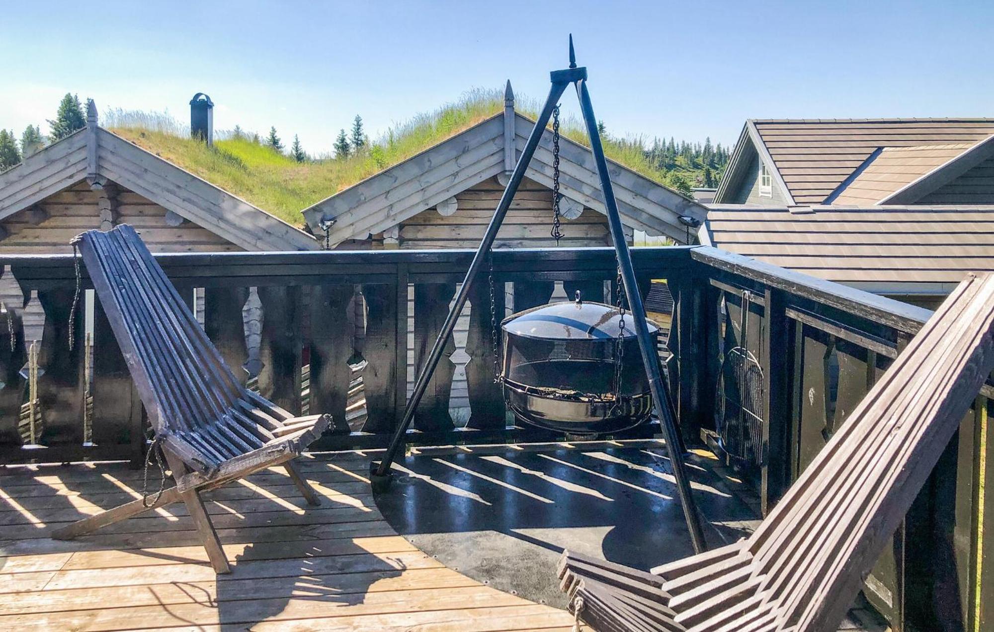 Sjusjoen Setergrend 4730 Villa Bagian luar foto